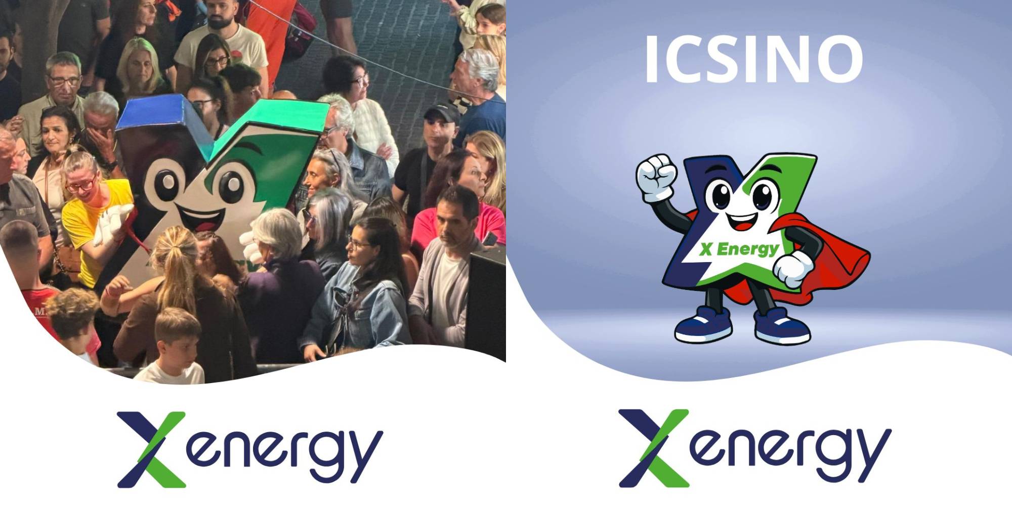 icsino mascotte x energy